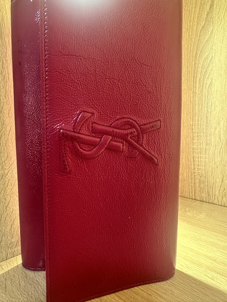 YSL Long Pink Clutch